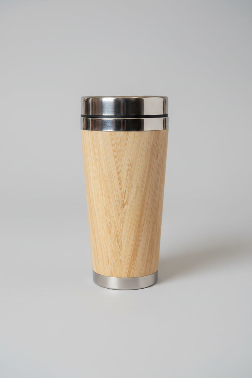 Bamboo Sipper Bottle — corporate gift by Veloura Gifting