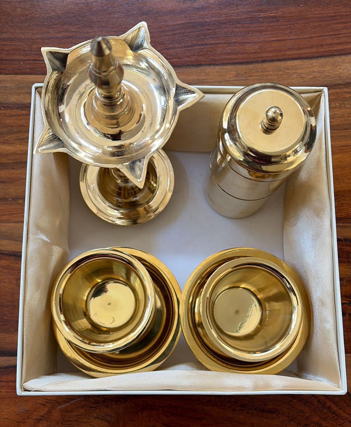 Heritage Brass Gifting Set — corporate gift by Veloura Gifting