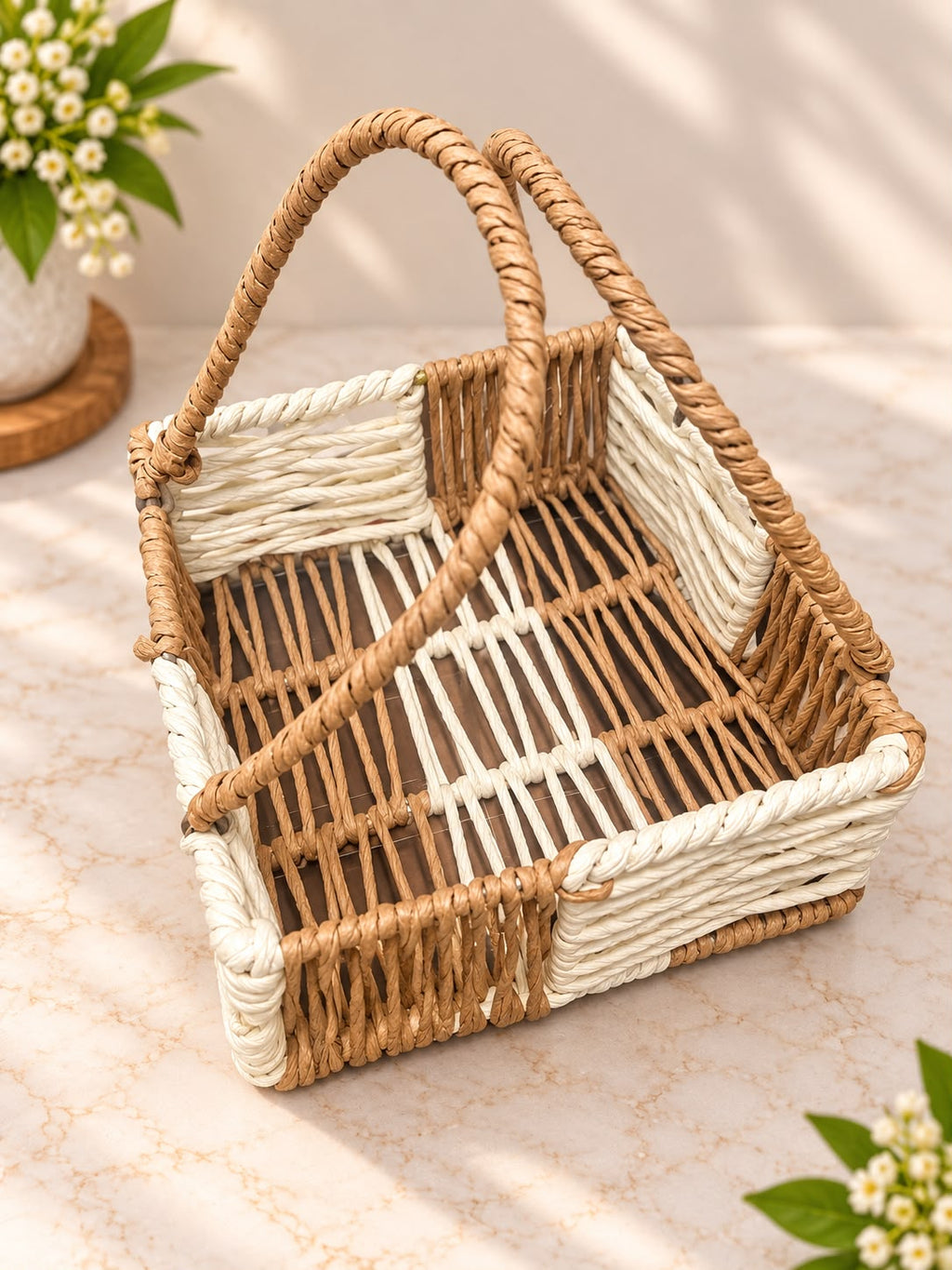 The Rustic Charm Basket (small) | Veloura Gifting