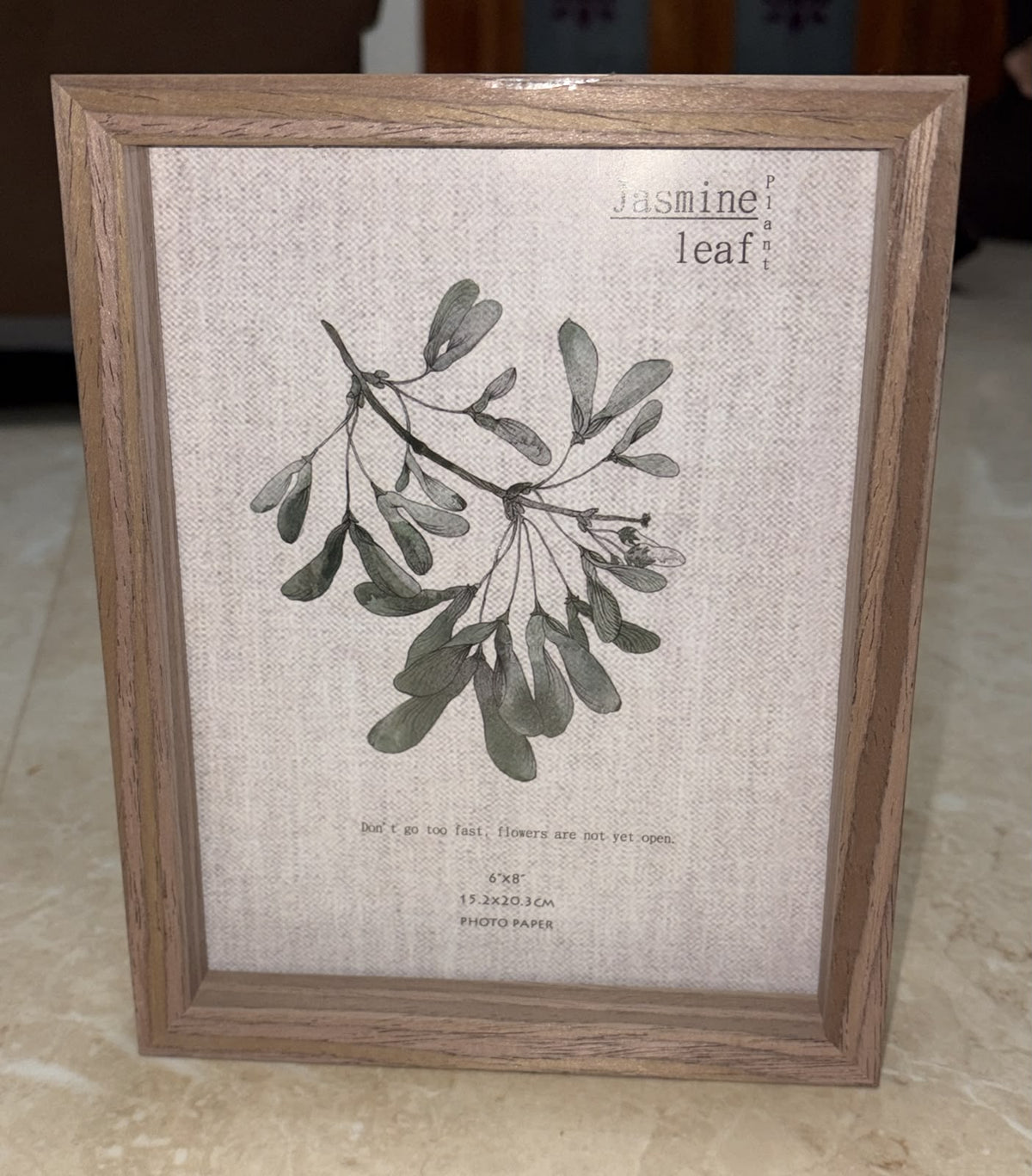 Metal Accent Photo Frame — corporate gift by Veloura Gifting