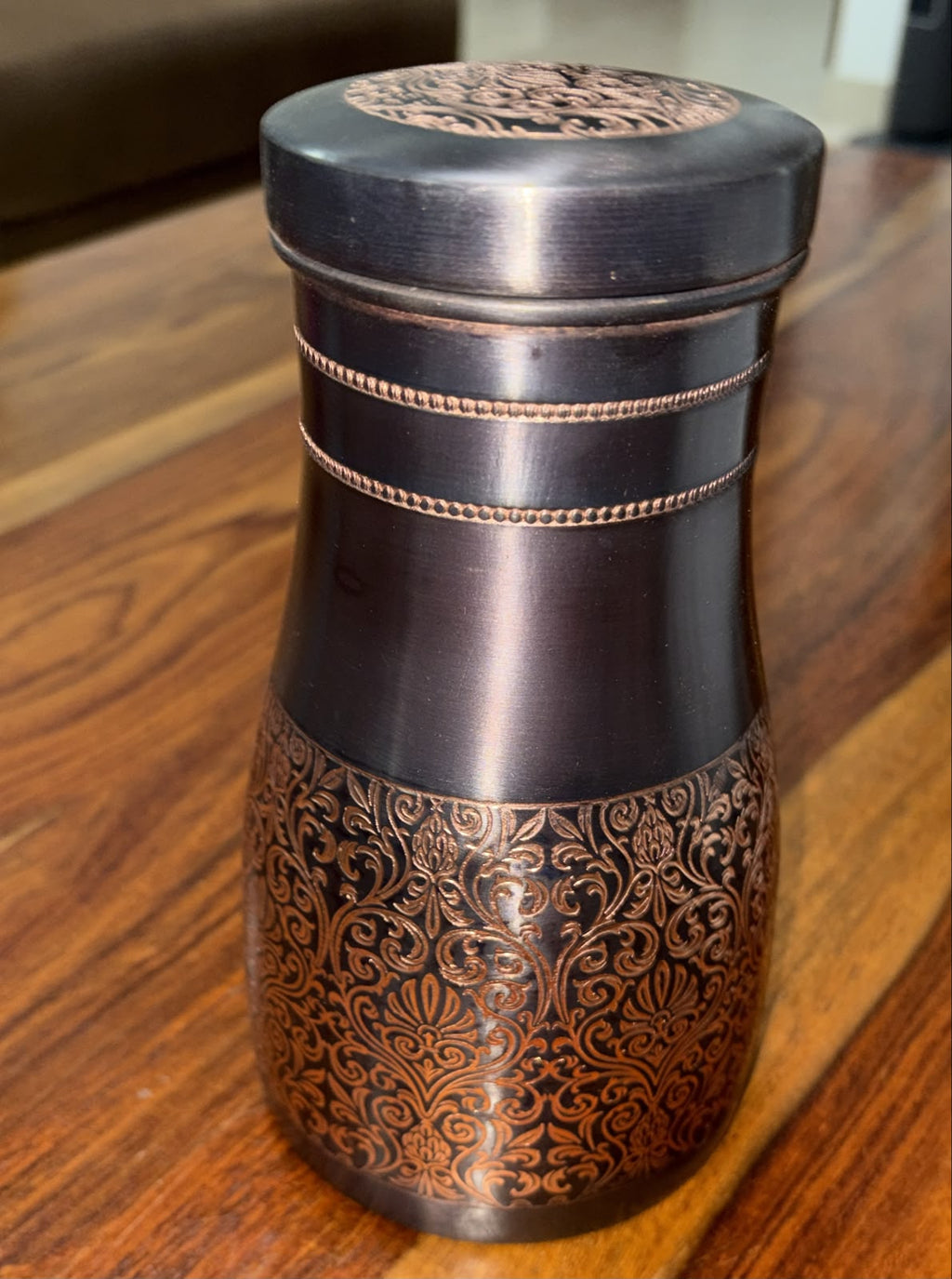 Copper Water Bottle — corporate gift by Veloura Gifting