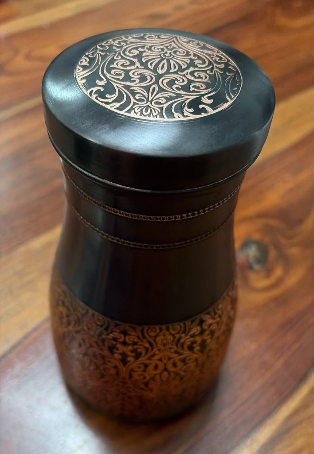 Copper Water Bottle — corporate gift by Veloura Gifting