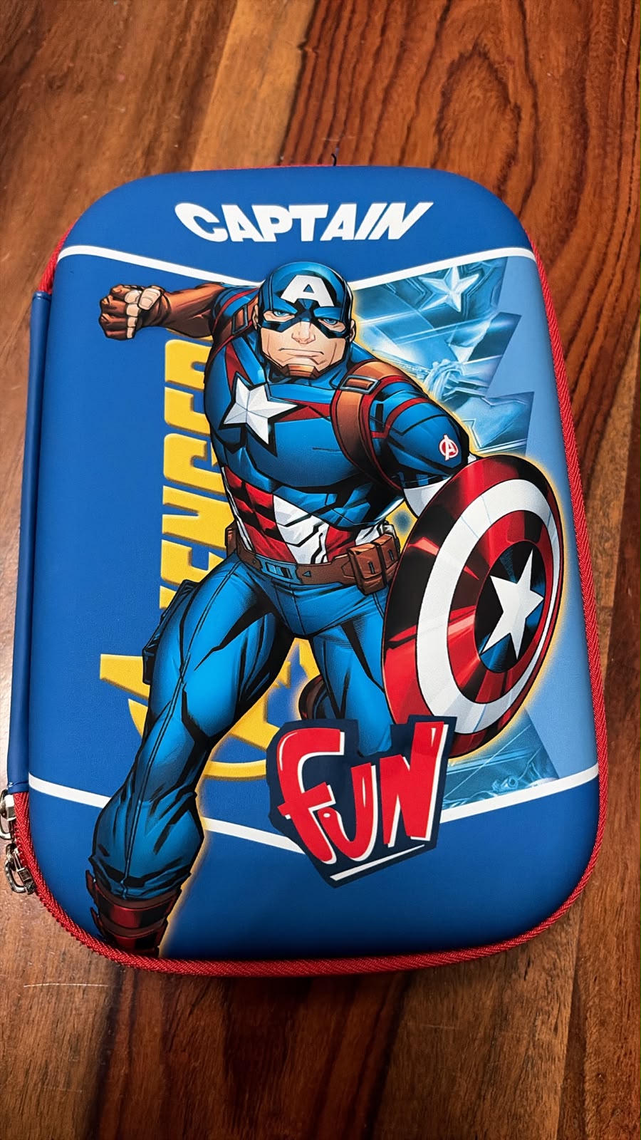 Captain America Pouch — corporate gift by Veloura Gifting