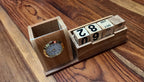 Wooden Desk Organizer with Calendar — corporate gift by Veloura Gifting