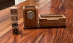 Wooden Desk Organizer with Calendar — corporate gift by Veloura Gifting