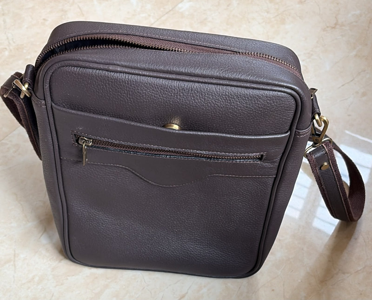 Leather Sling Bag — corporate gift by Veloura Gifting