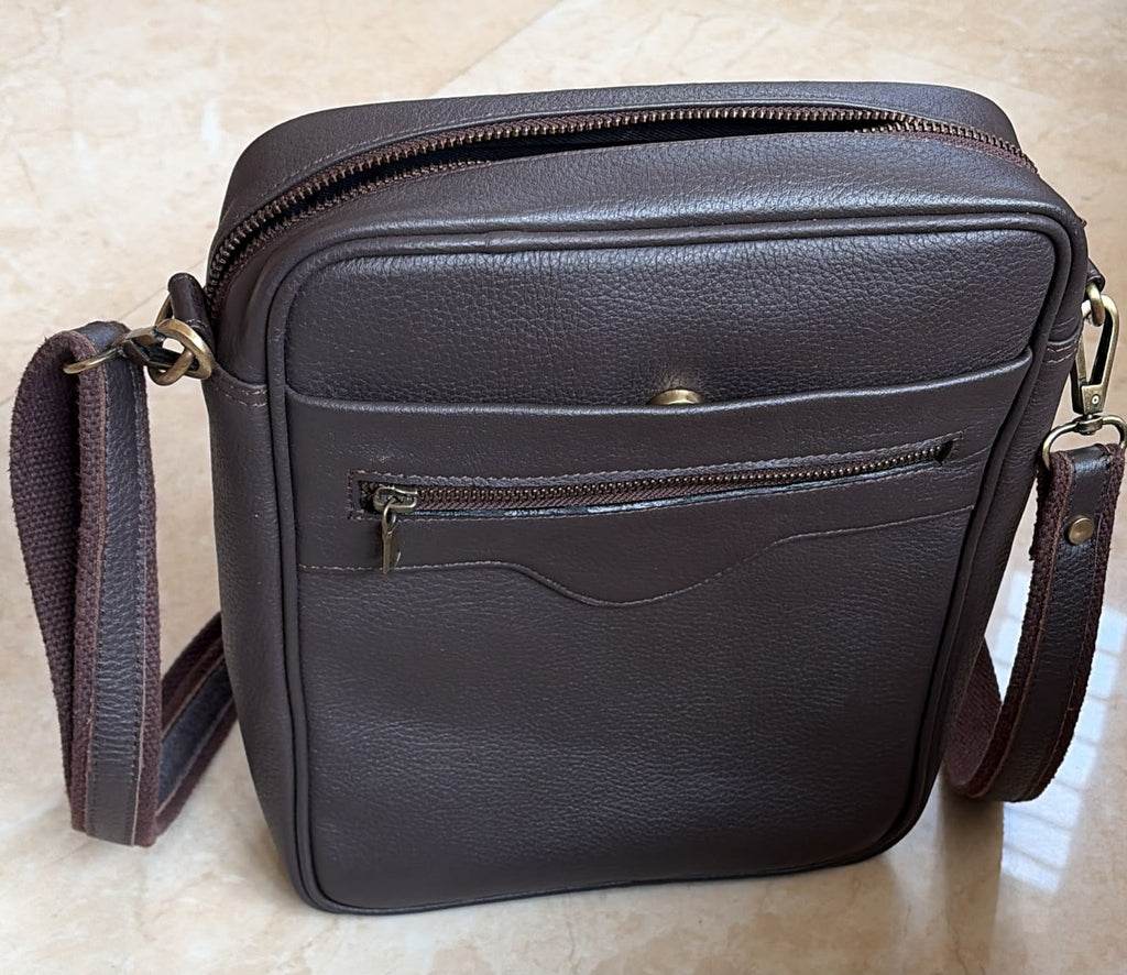 Leather Sling Bag — corporate gift by Veloura Gifting