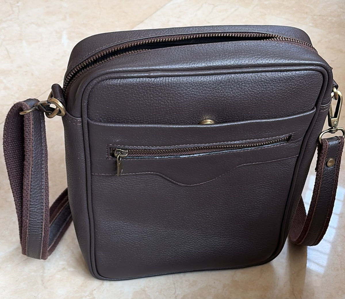 Leather Sling Bag — corporate gift by Veloura Gifting