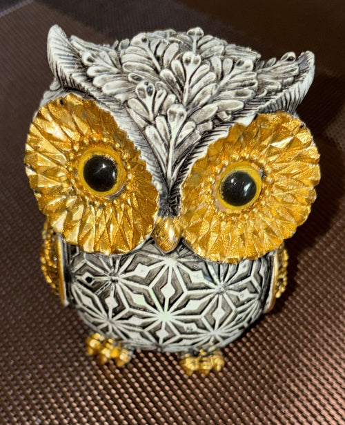Graceful Owl Figurine — corporate gift by Veloura Gifting