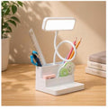 Table lamp with pen stand — corporate gift by Veloura Gifting
