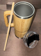 Bamboo sipper Tumbler — corporate gift by Veloura Gifting