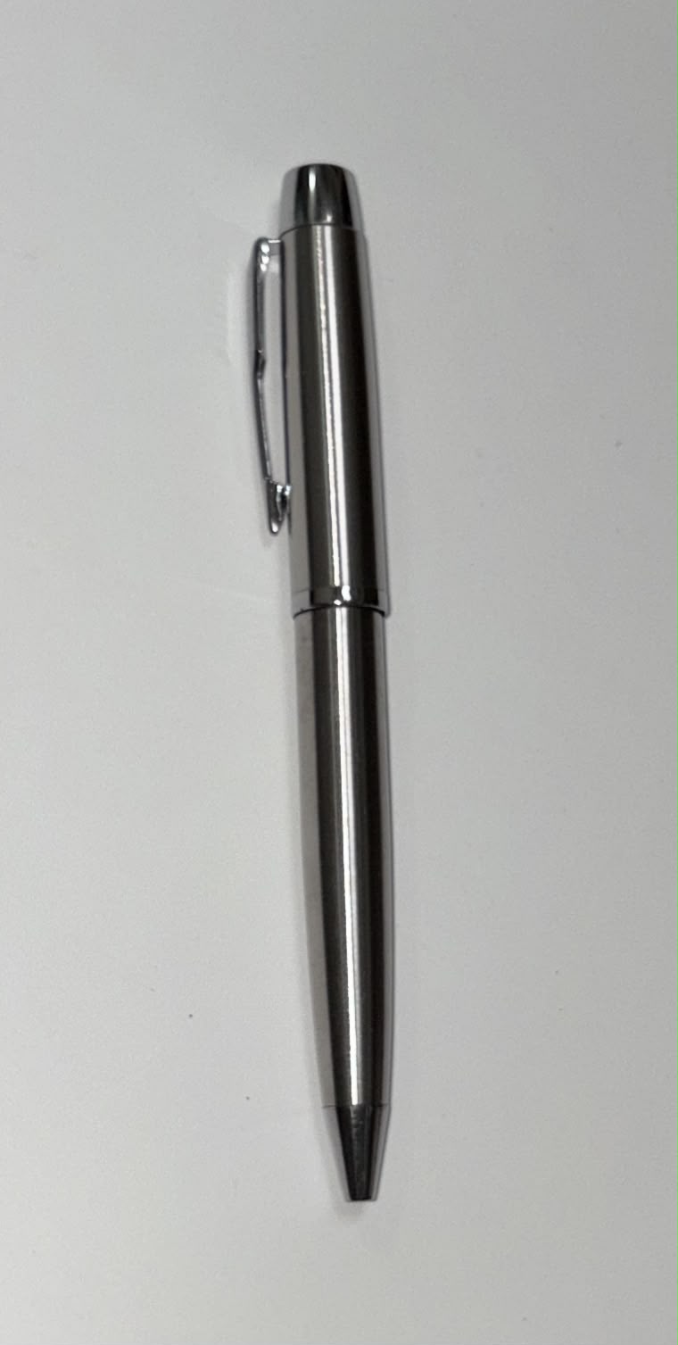 Silver pen — corporate gift by Veloura Gifting