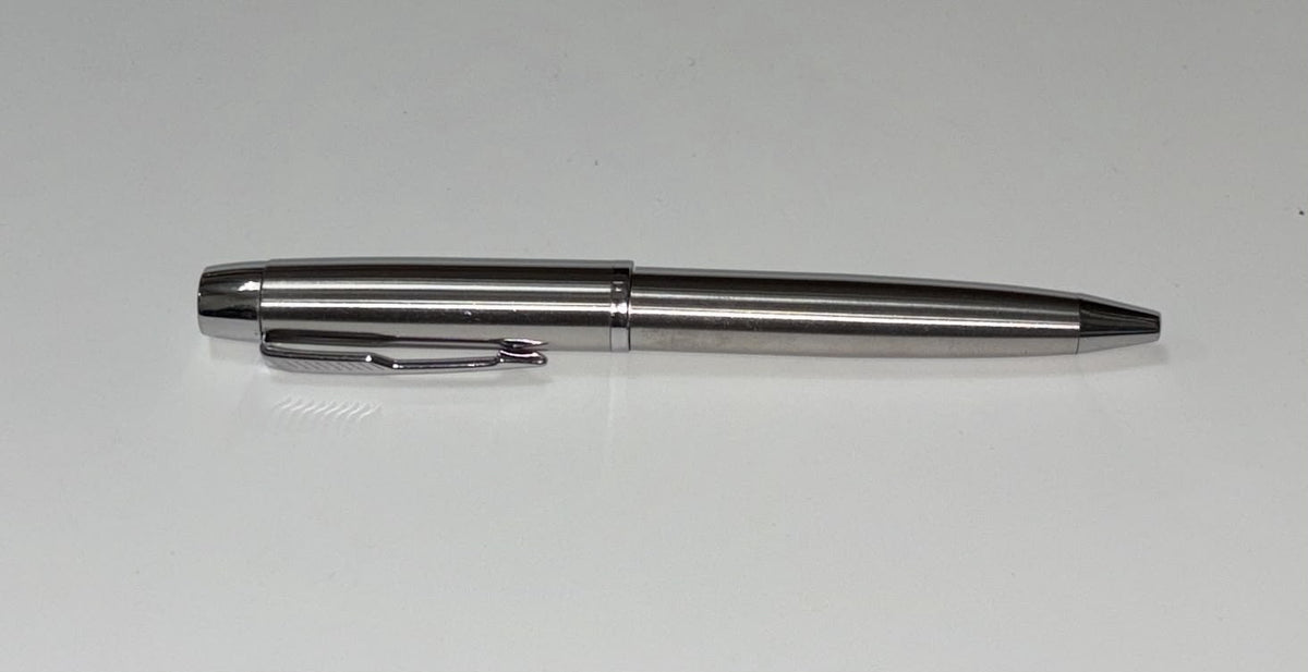 Silver pen — corporate gift by Veloura Gifting