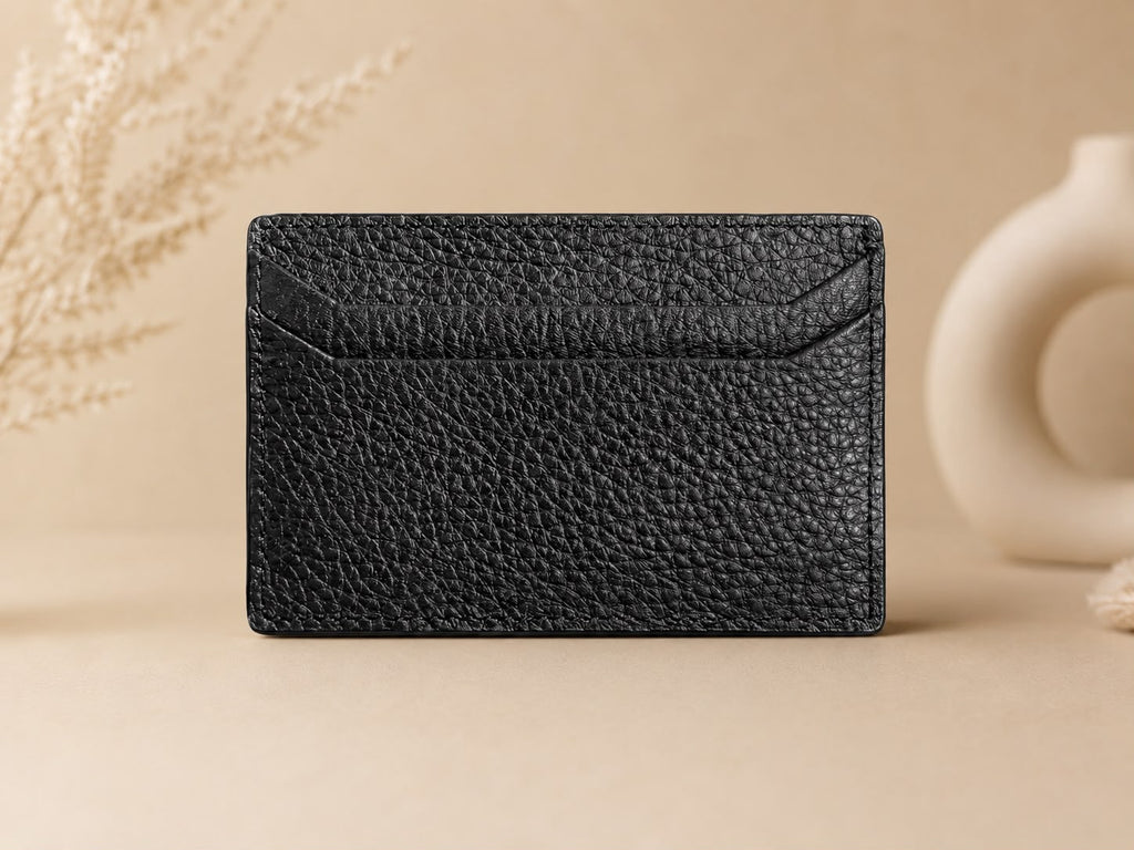 Leather card holder