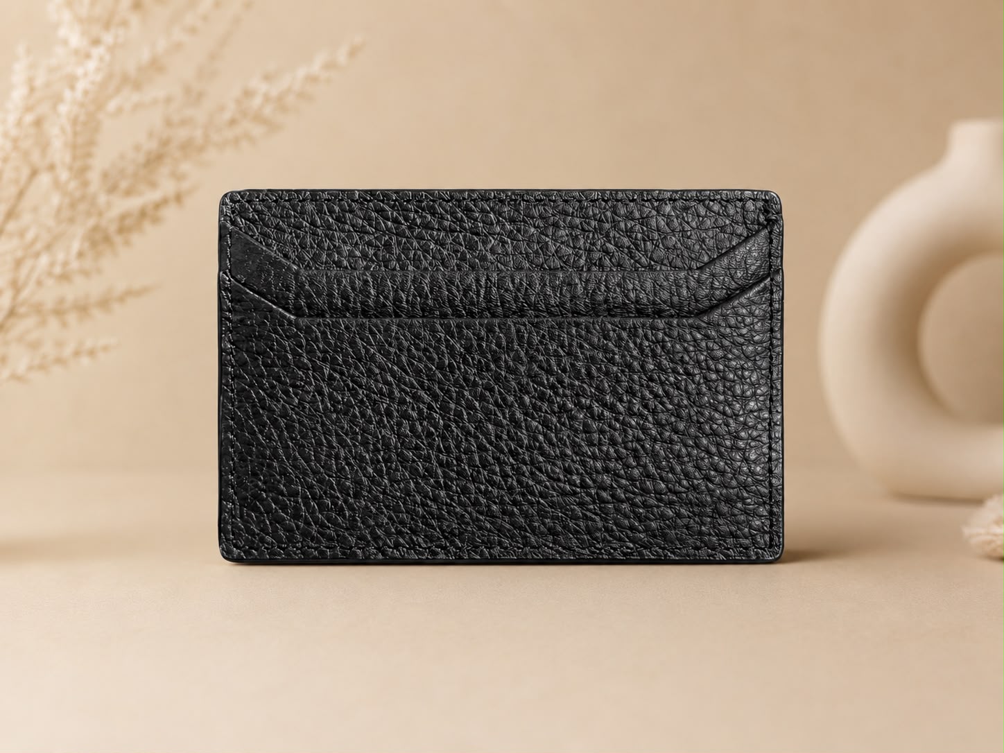 Leather card holder