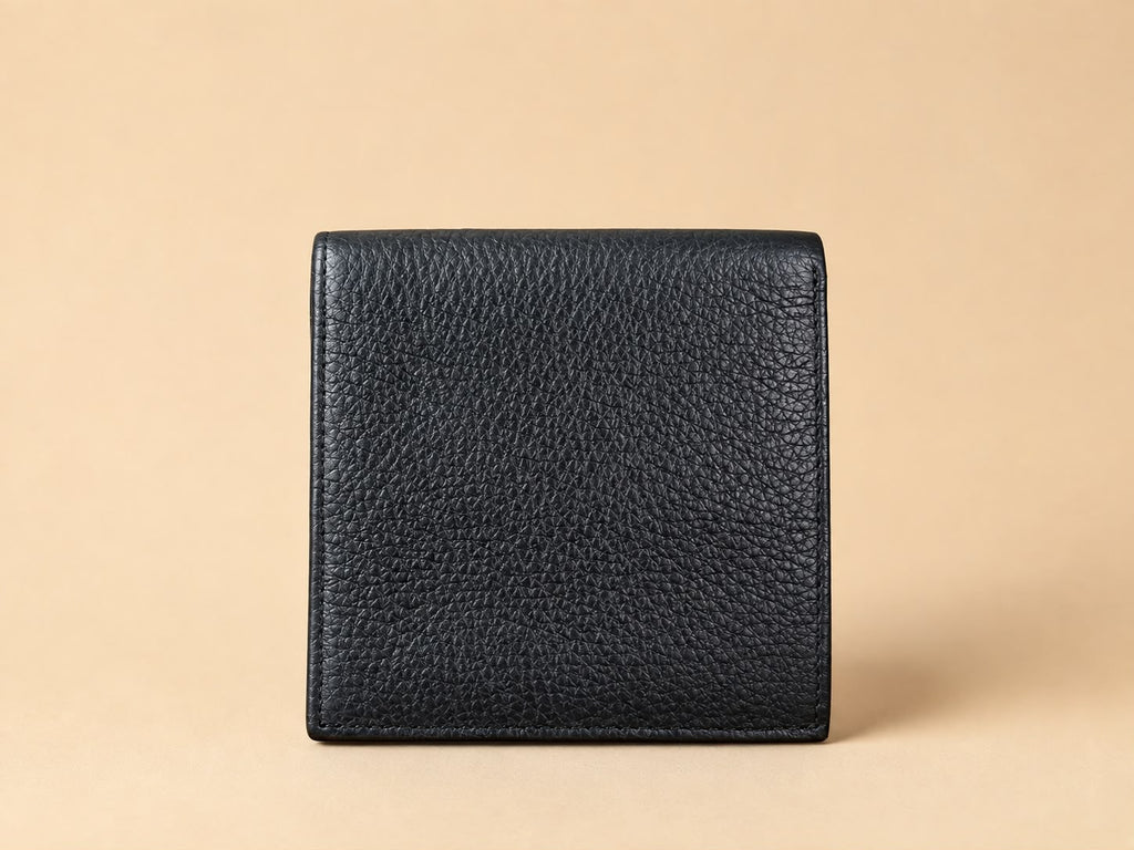 Men’s black leather wallet