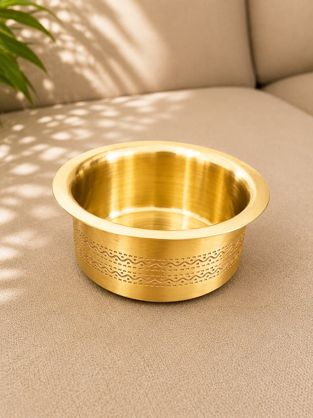 Brass Davara Set pair, corporate gift by Veloura Gifting