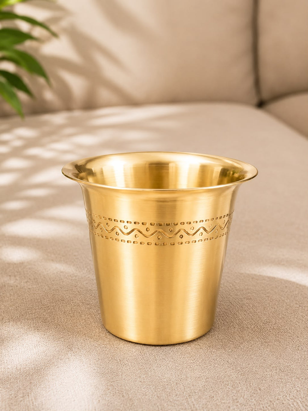 Brass Davara Set, corporate gift by Veloura Gifting