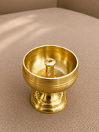 Nandha Deepam engraved band detail, corporate gift by Veloura Gifting