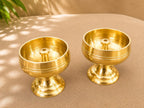 Nandha Deepam brass lamp, corporate gift by Veloura Gifting