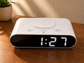 LED Clock with Wireless Charging, corporate gift by Veloura Gifting