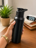 Stylish Water Bottle detail, corporate gift by Veloura Gifting