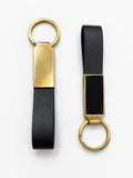 Leather Tag Keychain, corporate gift by Veloura Gifting