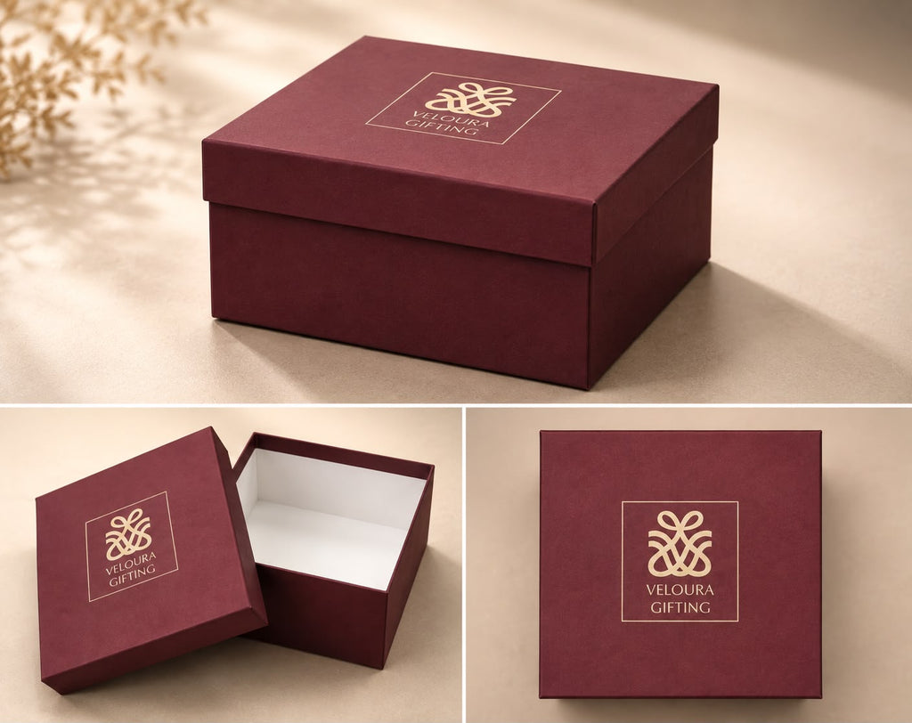 Branded Gift Box Regular and Big sizes, corporate gift by Veloura Gifting