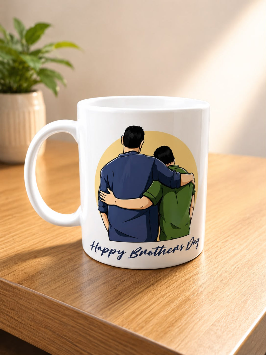 Mug for Brother close-up, corporate gift by Veloura Gifting