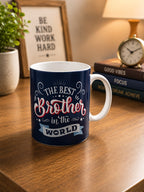 Mug for Brother side view, corporate gift by Veloura Gifting