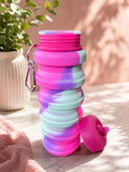 Foldable Water Bottle detail, corporate gift by Veloura Gifting