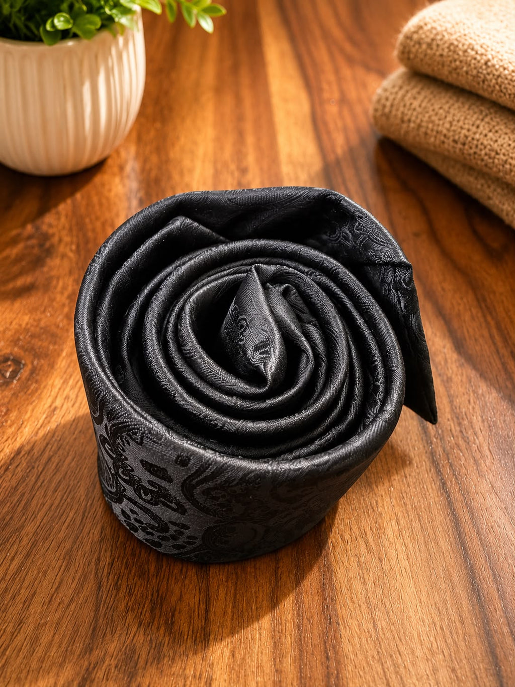 Classic Tie detail, corporate gift by Veloura Gifting