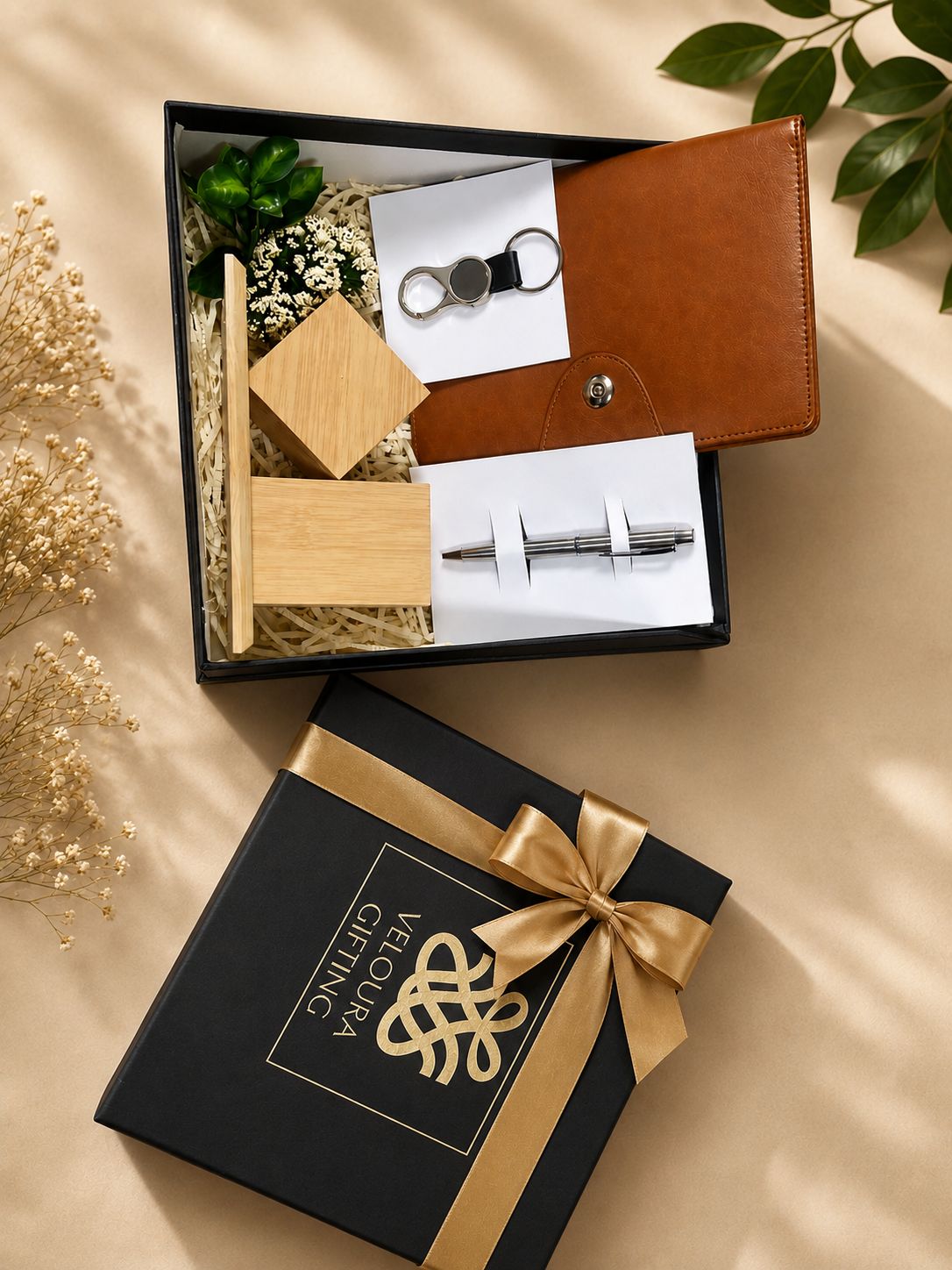 The Signature Workstyle Hamper contents, corporate gift by Veloura Gifting