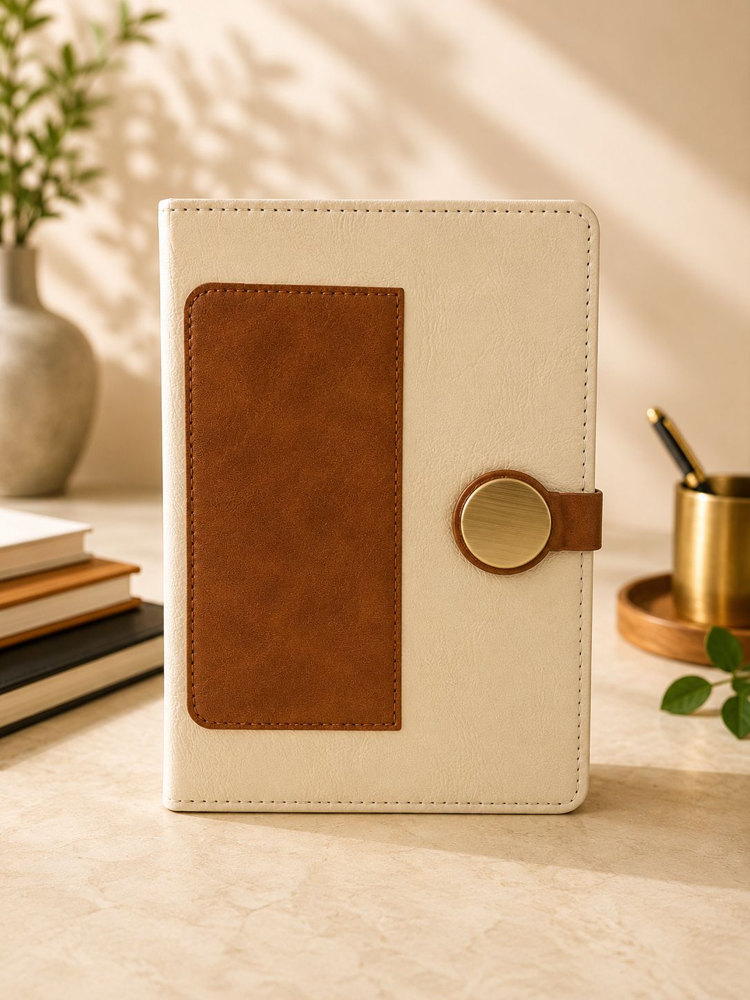 Round Magnet Strip Journal, corporate gift by Veloura Gifting