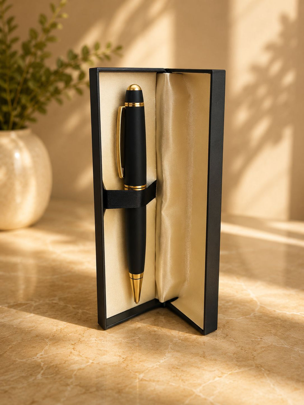 Signature Black Pen detail, corporate gift by Veloura Gifting