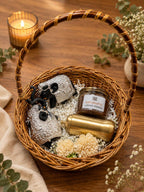 The Gaja Reverie Hamper detail, corporate gift by Veloura Gifting