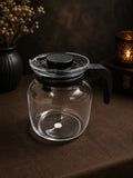 Carafe with filter lid, glass carafe by Veloura Gifting