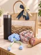 The Chic Jute Hamper | Veloura Gifting