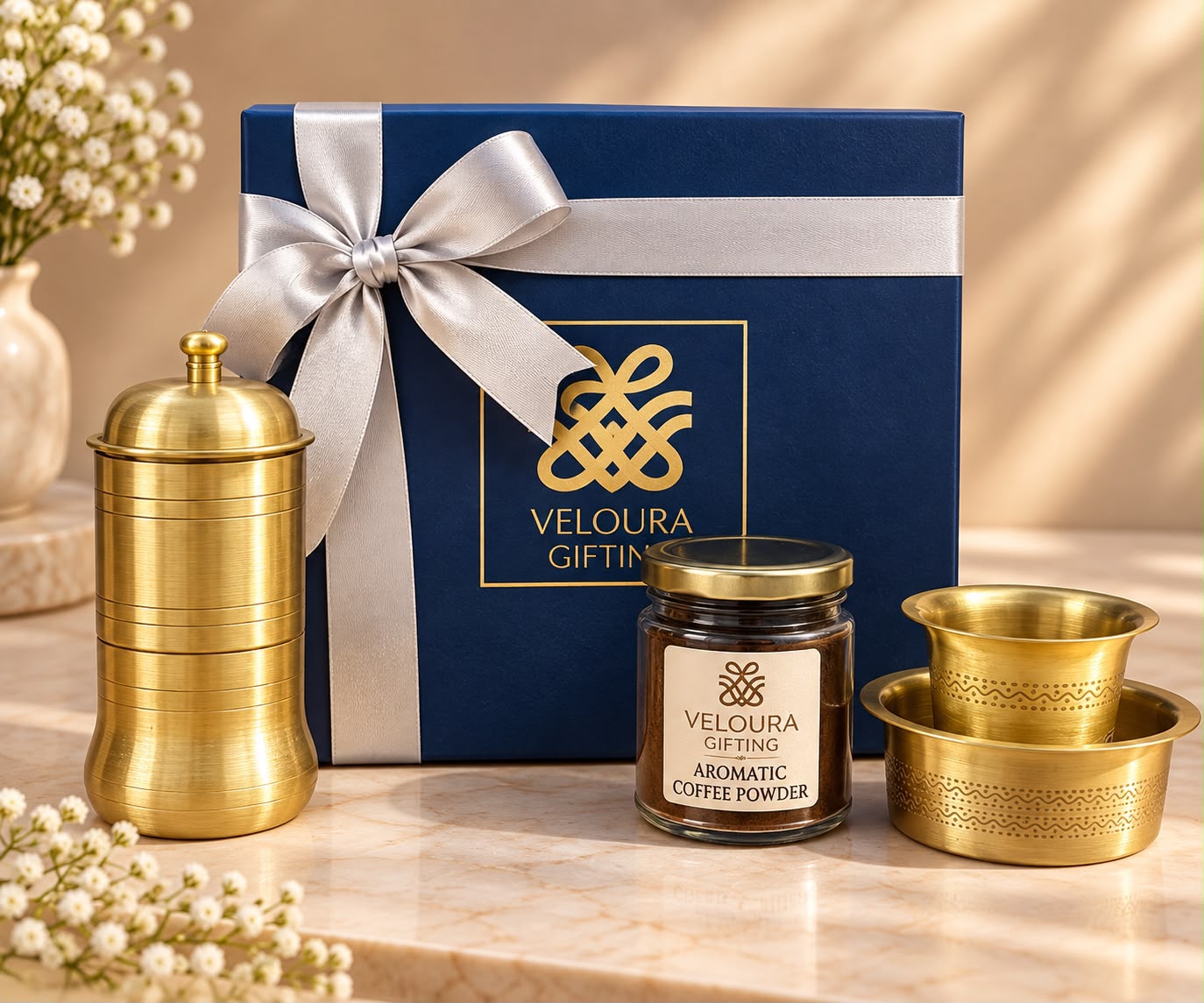 The Mini Gold Heritage Hamper | Veloura Gifting