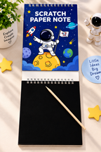 Astronaut Scratch Book — corporate gift by Veloura Gifting