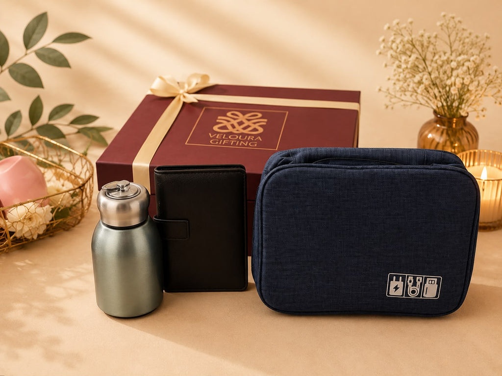 Bon Voyage Travel Set, corporate gift by Veloura Gifting