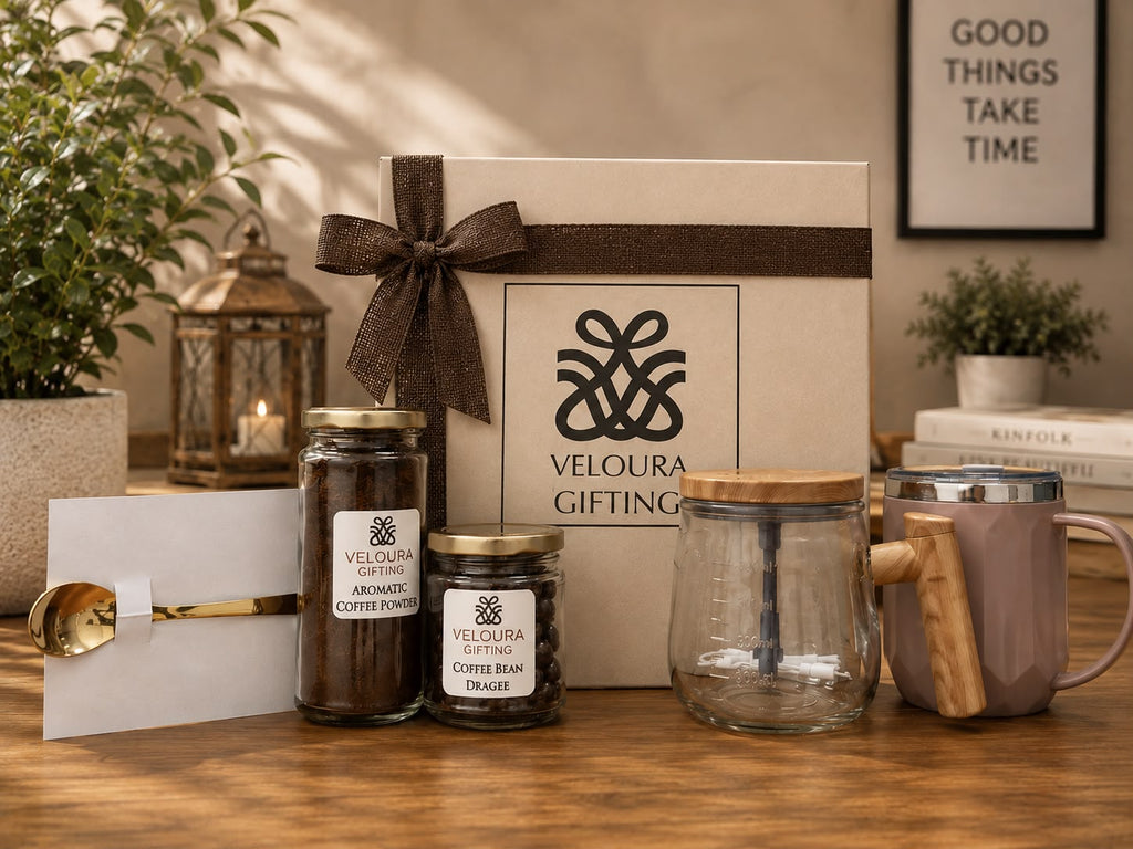 The Brew Season Box, corporate gift by Veloura Gifting
