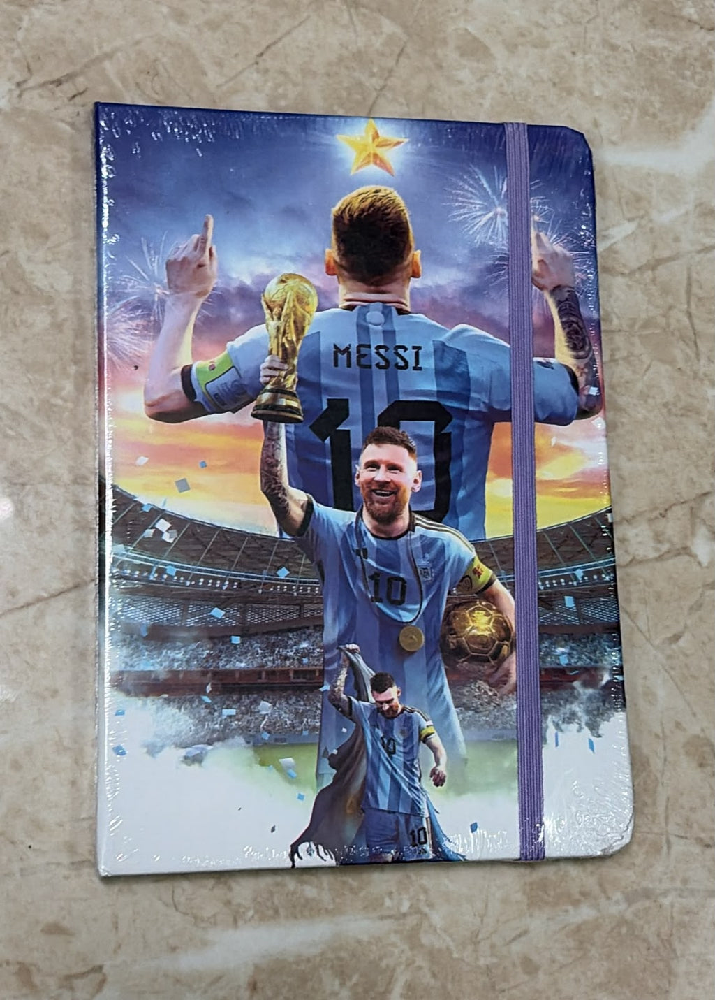 Messi Fan Notebook — corporate gift by Veloura Gifting