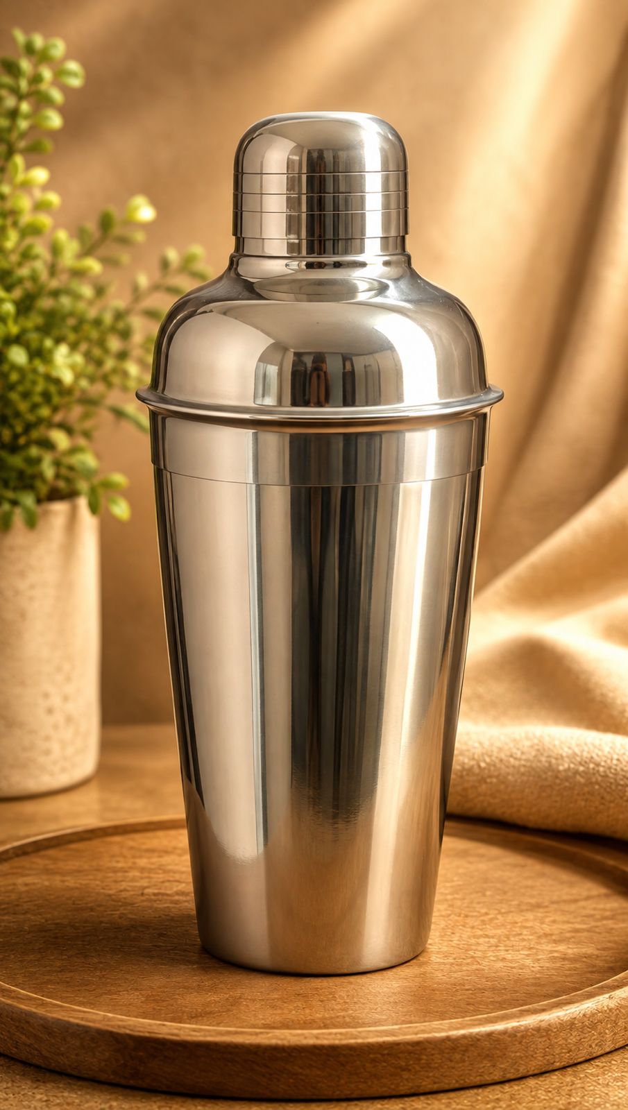 Steel Cocktail Shaker