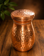 Hammered Copper Jar