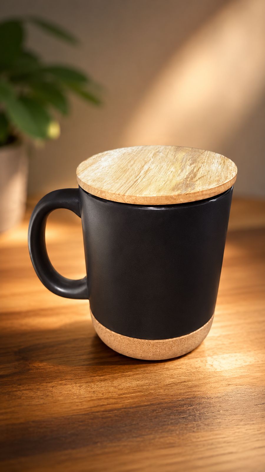 Cork & Ceramic Mug