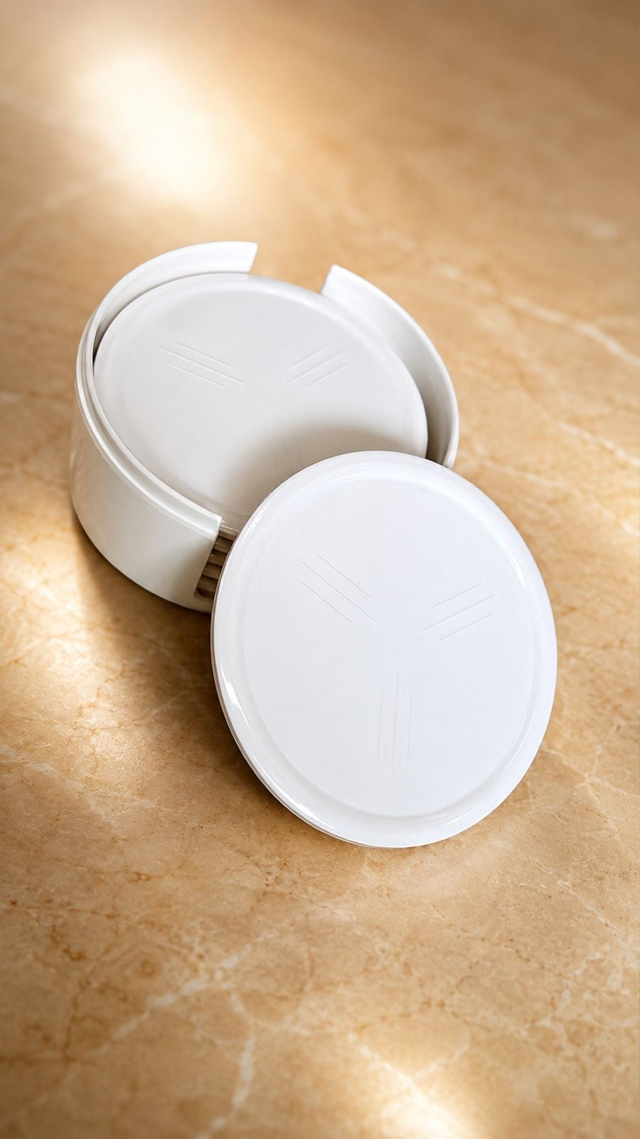 Wood Coaster Set