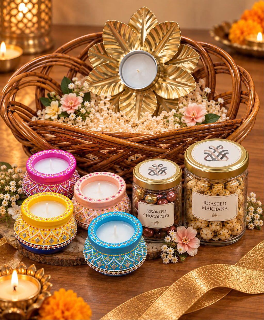 Diwali in a Basket | Veloura Gifting