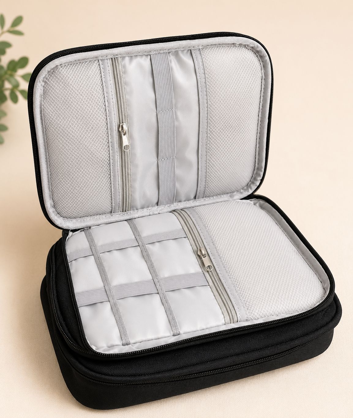 Double Layered Travel Pouch — corporate gift by Veloura Gifting