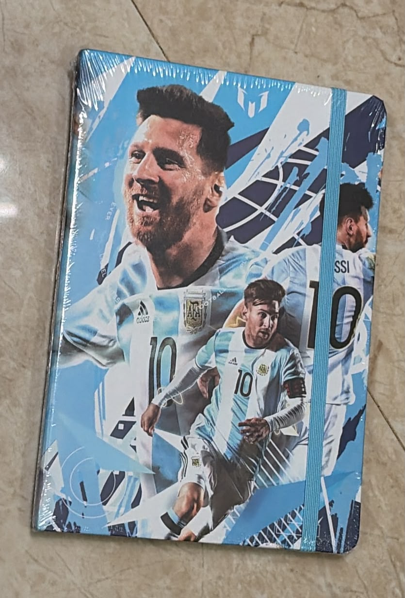 Messi Fan Notebook — corporate gift by Veloura Gifting